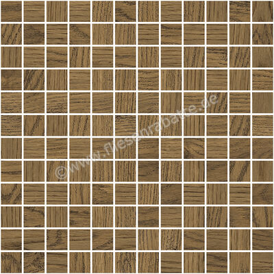  Monocibec Ashley Nest 30x30 cm Mosaik Mosaico Su Foglio 2,5x2,5 Matt Eben Naturale 130192 | 525634