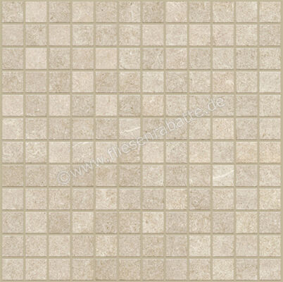  Monocibec Pietre Naturali Gerusalem Stone 30x30 cm Mosaik 2,5x2,5 Matt Strukturiert Naturale 100667 | 531162