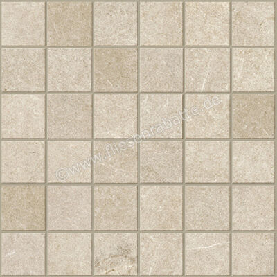  Monocibec Pietre Naturali Gerusalem Stone 30x30 cm Mosaik 4,7x4,7 Matt Strukturiert Naturale 100661 | 531165