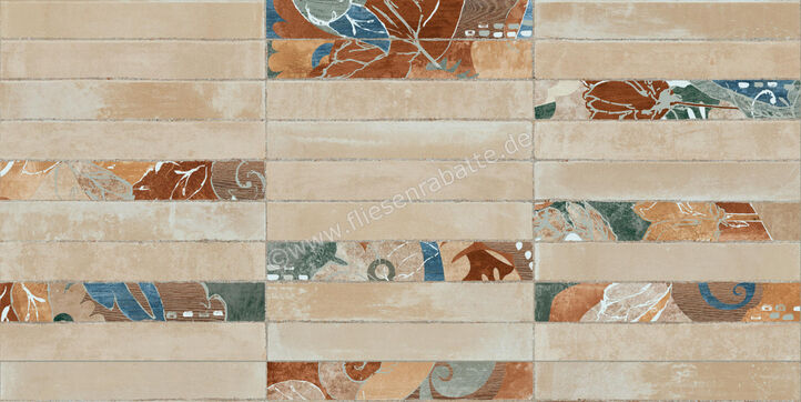  Naxos Cythere Sabbia 60x120 cm Wandfliese Decori Talent Sabbia Matt Strukturiert Naturale 0141808 | 531768