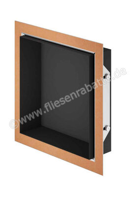  Schlüter Systems DESIGN-NICHE Nische Rahmen höhenverstellbar 3-55mm B x H x T (mm) = 298 x 298 x 91,5 Alu farbig beschichtet MGS - Graphitschwarz matt Höhe: 298 mm Breite: 298 mm DN1MGS | 532344