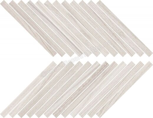  Del Conca St. Regis Bianco 30x30 cm Mosaik Matt Eben Naturale 32SR10MO | 533451