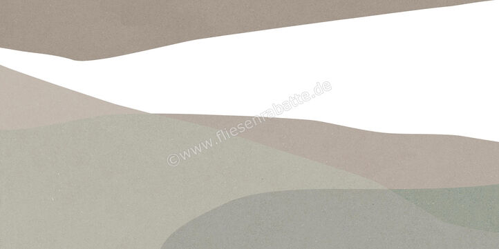  Del Conca Bioterre Artico 60x120 cm Bodenfliese / Wandfliese Shapes Matt Eben Naturale GCBESHARTIR | 534942