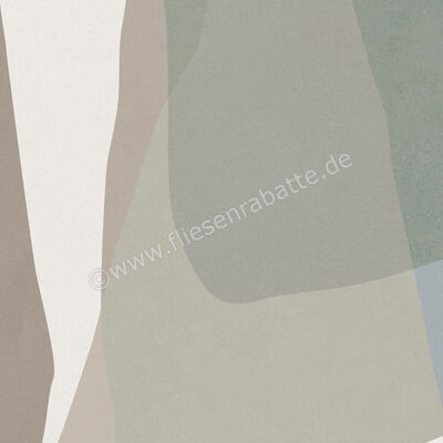  Del Conca Bioterre Artico 120x120 cm Bodenfliese / Wandfliese Shapes Matt Eben Naturale GRBESHARTIR | 534984