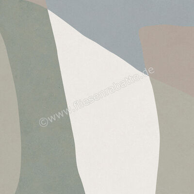  Del Conca Bioterre Artico 120x120 cm Bodenfliese / Wandfliese Shapes Matt Eben Naturale GRBESHARTIR | 534996