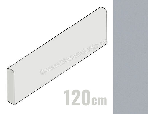  Del Conca Bioterre Artico 7x120 cm Sockel Matt Eben Naturale G0BE02R12 | 535158