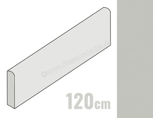 Del Conca Bioterre Amla 7x120 cm Sockel Matt Eben Naturale G0BE04R12 | 535167