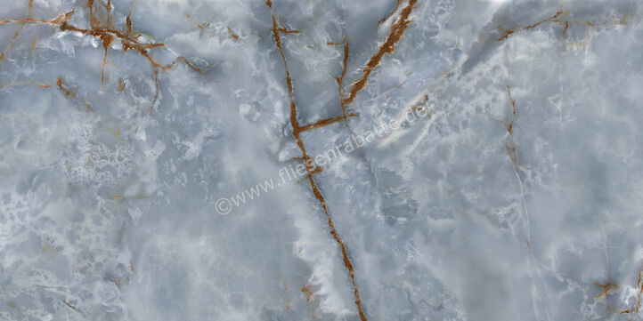  Del Conca Premiere Onice Azzurro 60x120 cm Bodenfliese / Wandfliese Matt Eben Naturale GCPM02R | 535347