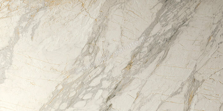  Del Conca Marble Edition Van Gogh White 60x120 cm Bodenfliese / Wandfliese Matt Strukturiert Naturale GCME10R | 536607