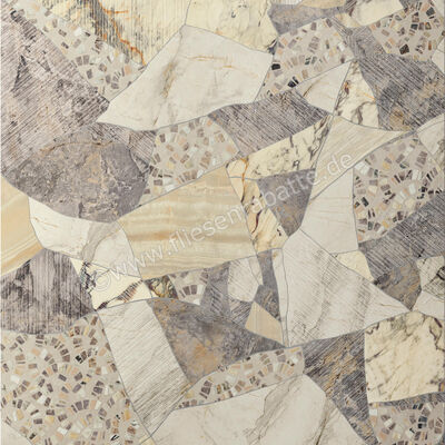  Del Conca Marble Edition Blended 120x120 cm Bodenfliese / Wandfliese Blended Matt Strukturiert Naturale GRMEBLENDR | 536655