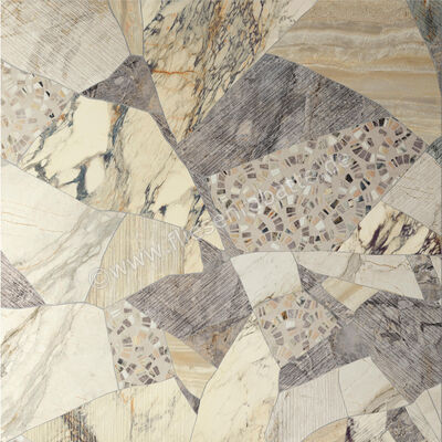  Del Conca Marble Edition Blended 120x120 cm Bodenfliese / Wandfliese Blended Matt Strukturiert Naturale GRMEBLENDR | 536658