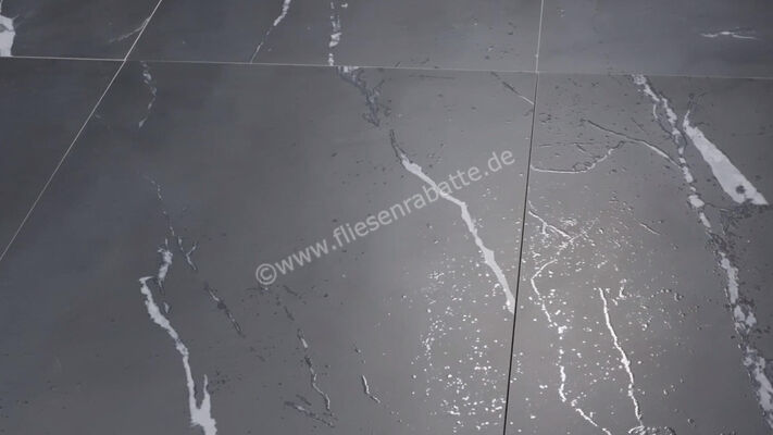  Imola Ceramica The Room Montecarlo Black 60x120 cm Bodenfliese / Wandfliese Stärke: 6,5 mm Matt Eben Naturale MON BL6 12 RM (191959) | 536670