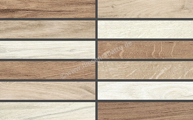  Del Conca Foreste d'Italia Mix 20x32 cm Mosaik Foliage Mix Matt Strukturiert Naturale 27FIFOMIX | 537477