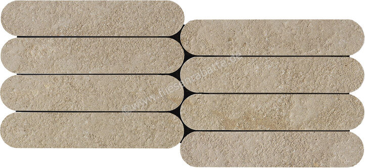  Del Conca Stone Edition Pietra Francese 30x60 cm Mosaik Matt Strukturiert Naturale G3SE01MO | 537639