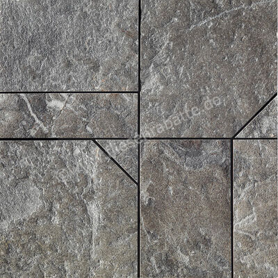  Del Conca Stone Edition Breccia Grey 30x30 cm Mosaik Matt Strukturiert Naturale G3SE05MO | 537642