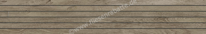  Del Conca Nabi Brown 20x120 cm Wandfliese Oasi NB09 Matt Eben Naturale 21NB09MO | 538026