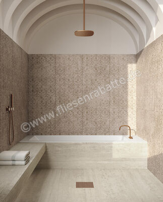  Del Conca Deco Studio Damascus 60x120 cm Wandfliese Dekor Matt Eben Naturale GCDSDAMASCR | 538449