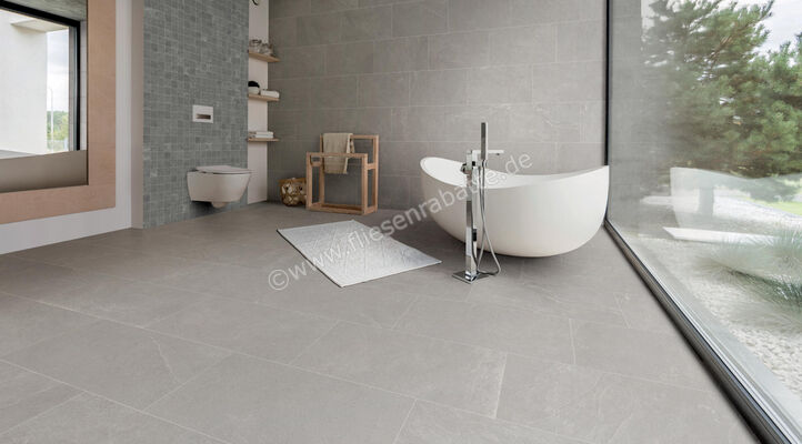  La Fabbrica Ava Ardesia Bianco 30x60 cm Bodenfliese / Wandfliese Matt Strukturiert Naturale 137037 | 539215