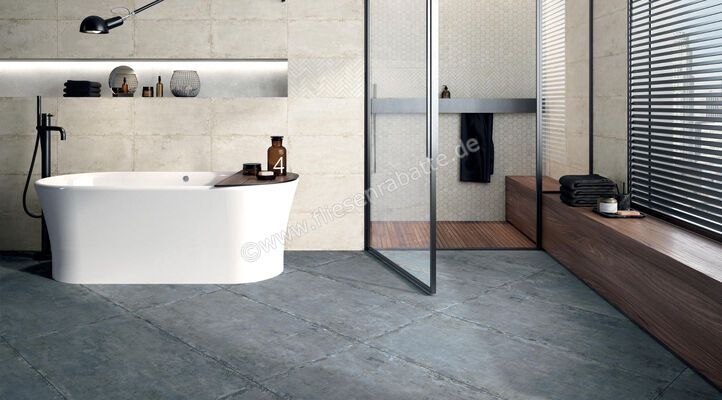  La Fabbrica Ava Artile Ocean Blue 60x120 cm Bodenfliese / Wandfliese Matt Strukturiert Naturale 156004 | 539374