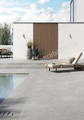  La Fabbrica Ava Dolomiti Outdoor Cenere 40x120x2 cm Terrassenplatte Matt Eben Naturale 086033 | 539518