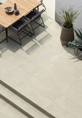  La Fabbrica Ava Dolomiti Outdoor Sabbia 40x120x2 cm Terrassenplatte Matt Eben Naturale 086032 | 539524