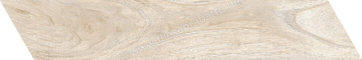  La Fabbrica Ava Amazon Arara 7.5x40.7 cm Bodenfliese / Wandfliese Chevron Matt Eben Naturale 076605 | 540028