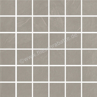  La Fabbrica Ava Ardesia Taupe 30x30 cm Mosaik 5x5 Matt Strukturiert Naturale 137202 | 540304