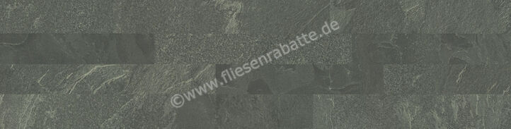  La Fabbrica Ava Ardesia Grigio 15x60 cm Wandfliese Muretto 3D 7mm - 11mm Matt Strukturiert Naturale 137046 | 540430
