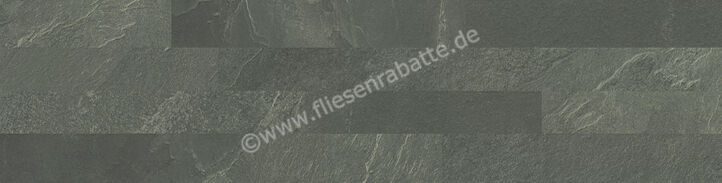  La Fabbrica Ava Ardesia Grigio 15x60 cm Wandfliese Muretto 3D 7mm - 11mm Matt Strukturiert Naturale 137046 | 540442