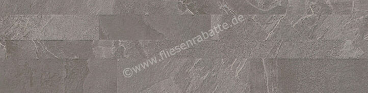  La Fabbrica Ava Ardesia Cenere 15x60 cm Wandfliese Muretto 3D 7mm - 11mm Matt Strukturiert Naturale 137045 | 540451