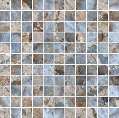  La Fabbrica Ava Gemstone Ocean 30x30 cm Mosaik Matt Eben Naturale 179121 | 541195