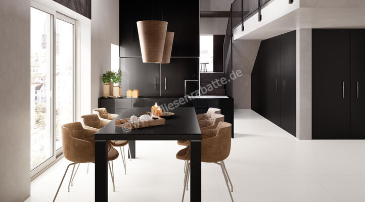  La Fabbrica Ava Absolute White 60x60 cm Bodenfliese / Wandfliese Matt Eben Naturale 097091 | 541477