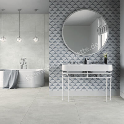  La Fabbrica Ava Skyline Ghiaccio 120x120 cm Bodenfliese / Wandfliese Matt Eben Naturale 082061 | 541639