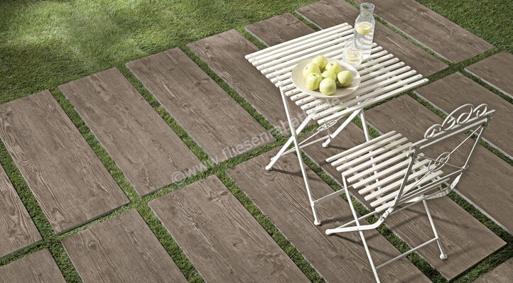  La Fabbrica Ava Ca Foscari Outdoor Moro 40x120x2 cm Terrassenplatte Matt Eben Naturale 094035 | 541747