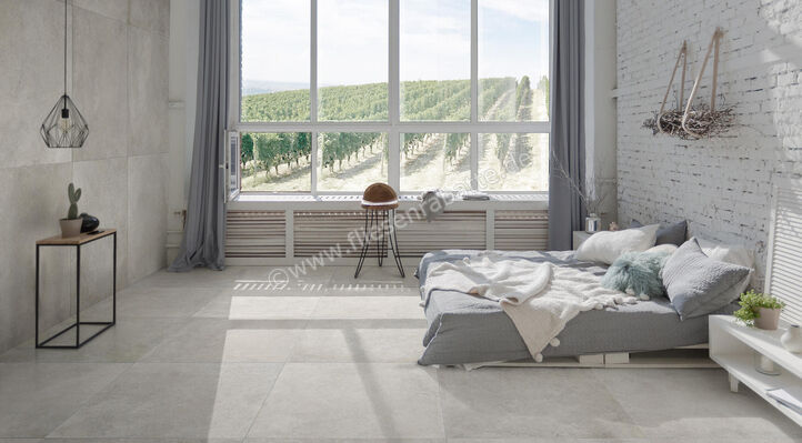  La Fabbrica Ava Pierres Des Chateaux Advance Usse 100x100 cm Bodenfliese / Wandfliese Matt Strukturiert Advance 158063 | 541798