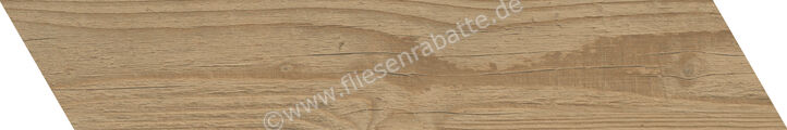  La Fabbrica Ava Ca Foscari Tabacco 7.5x40.7 cm Bodenfliese / Wandfliese Chevron Matt Eben Naturale 094108 | 541834