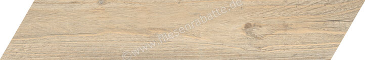  La Fabbrica Ava Ca Foscari Avana 7.5x40.7 cm Bodenfliese / Wandfliese Chevron Matt Eben Naturale 094107 | 541849