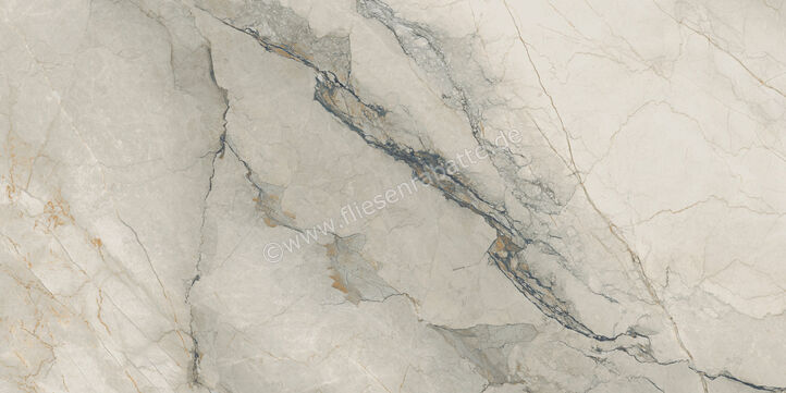  La Fabbrica Ava Bolgheri Stone Sage 60x120 cm Bodenfliese / Wandfliese Glänzend Eben Lappato 196013 | 542683