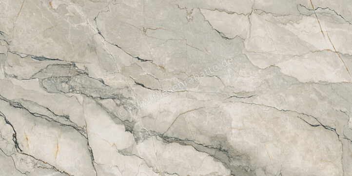 La Fabbrica Ava Bolgheri Stone Sage 60x120 cm Bodenfliese / Wandfliese Glänzend Eben Lappato 196013 | 542686