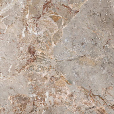  La Fabbrica Ava Breccia Argentum Breccia Argentum 120x120 cm Bodenfliese / Wandfliese Glänzend Eben Lappato 163021 | 542965