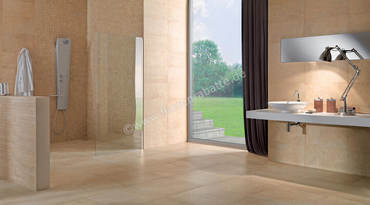  La Fabbrica Ava I Quarzi Madera 60x60 cm Bodenfliese / Wandfliese Matt Strukturiert Naturale 662RI2 | 542977