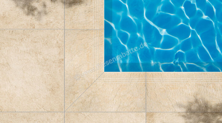  La Fabbrica Ava I Quarzi Outdoor Diaspro 60x60x2 cm Terrassenplatte Matt Strukturiert Naturale 662RE5 | 543001