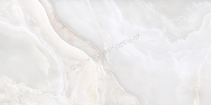  La Fabbrica Ava Onice Iride Avorio 60x120 cm Bodenfliese / Wandfliese Glänzend Eben Lappato 173061 | 543121
