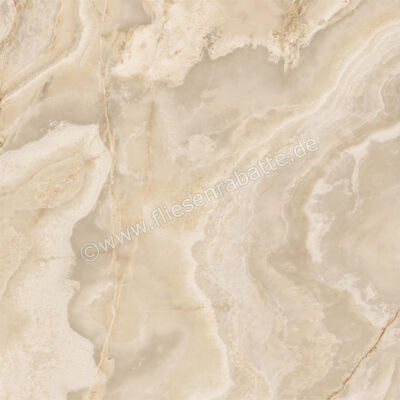  La Fabbrica Ava Onice Iride Ambra 120x120 cm Bodenfliese / Wandfliese Glänzend Eben Lappato 173034 | 543160