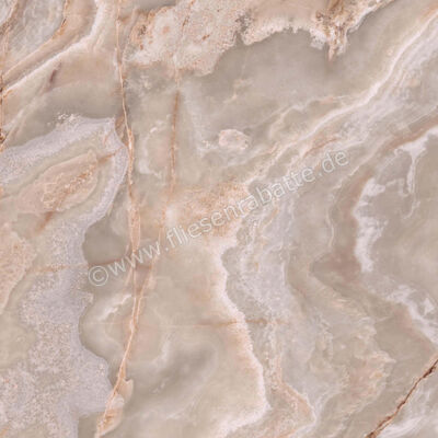  La Fabbrica Ava Onice Iride Malaga 120x120 cm Bodenfliese / Wandfliese Glänzend Eben Lappato 173033 | 543172