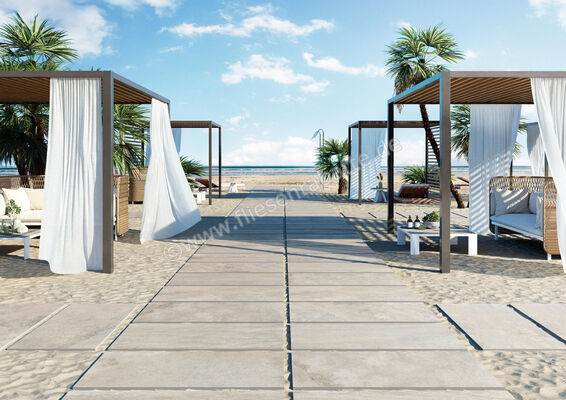  La Fabbrica Ava Pierres Des Chateaux Outdoor Chambord 100x100x2 cm Terrassenplatte Matt Eben Naturale 158072 | 543430