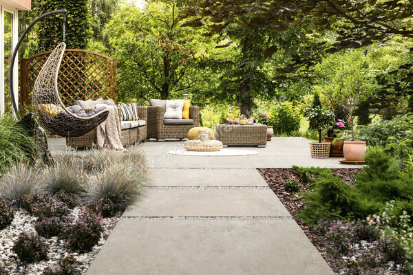  La Fabbrica Ava Pierres Des Chateaux Outdoor Fontainebleau 100x100x2 cm Terrassenplatte Matt Eben Naturale 158074 | 543439