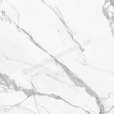  La Fabbrica Ava Statuario Reale Statuario Reale 120x120 cm Bodenfliese / Wandfliese Glänzend Eben Lappato 163027 | 543547