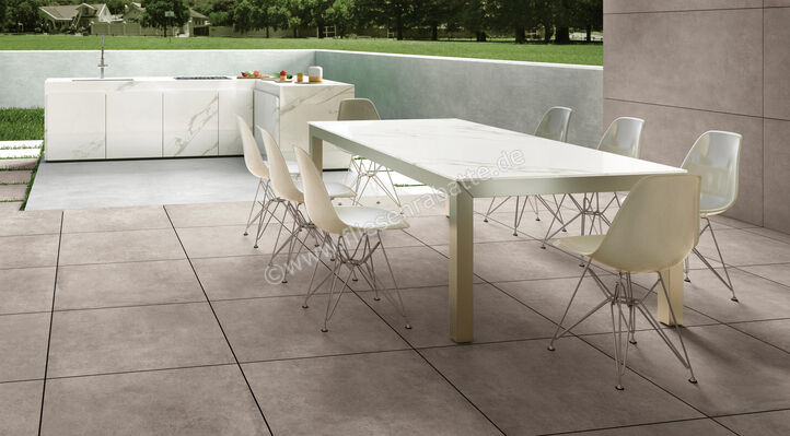  La Fabbrica Ava Space Outdoor Bone 80x80x2 cm Terrassenplatte Matt Eben Naturale 106016 | 544789