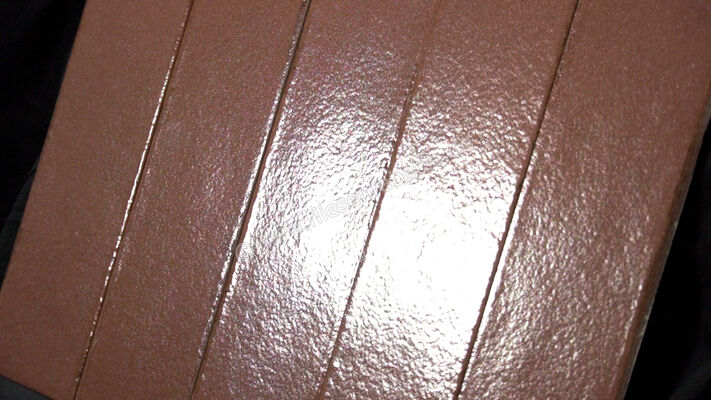  Marazzi Terramater Cotto 9.1x37.5 cm Bodenfliese / Wandfliese Glänzend Strukturiert Lux MPLL | 544924